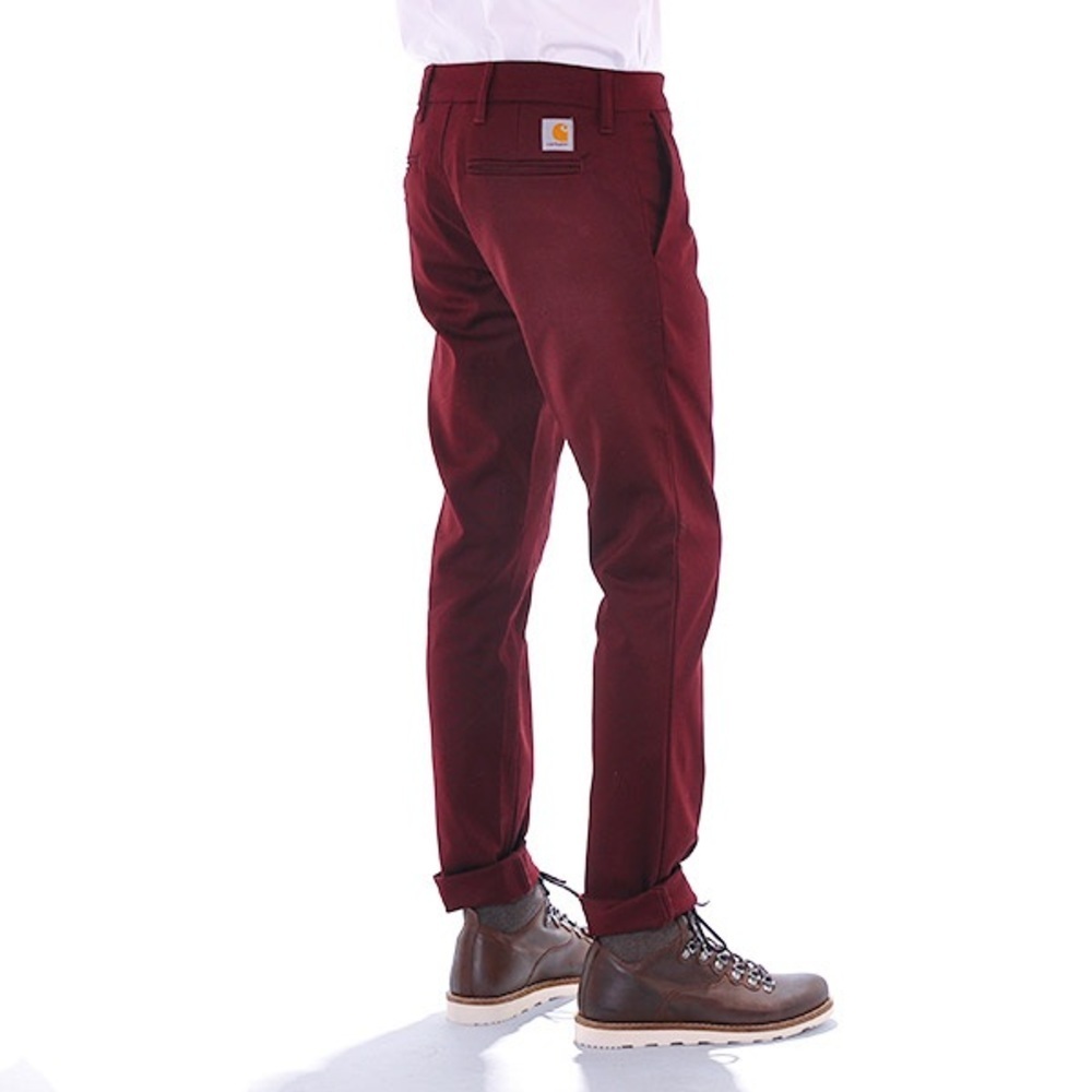 Carhartt Men's Burgundy Pants